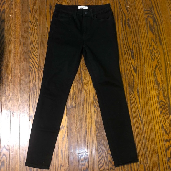 Madewell Denim - Madewell roadtripper black jeans jeggings